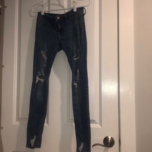 Hollister low rise skinny jean legging